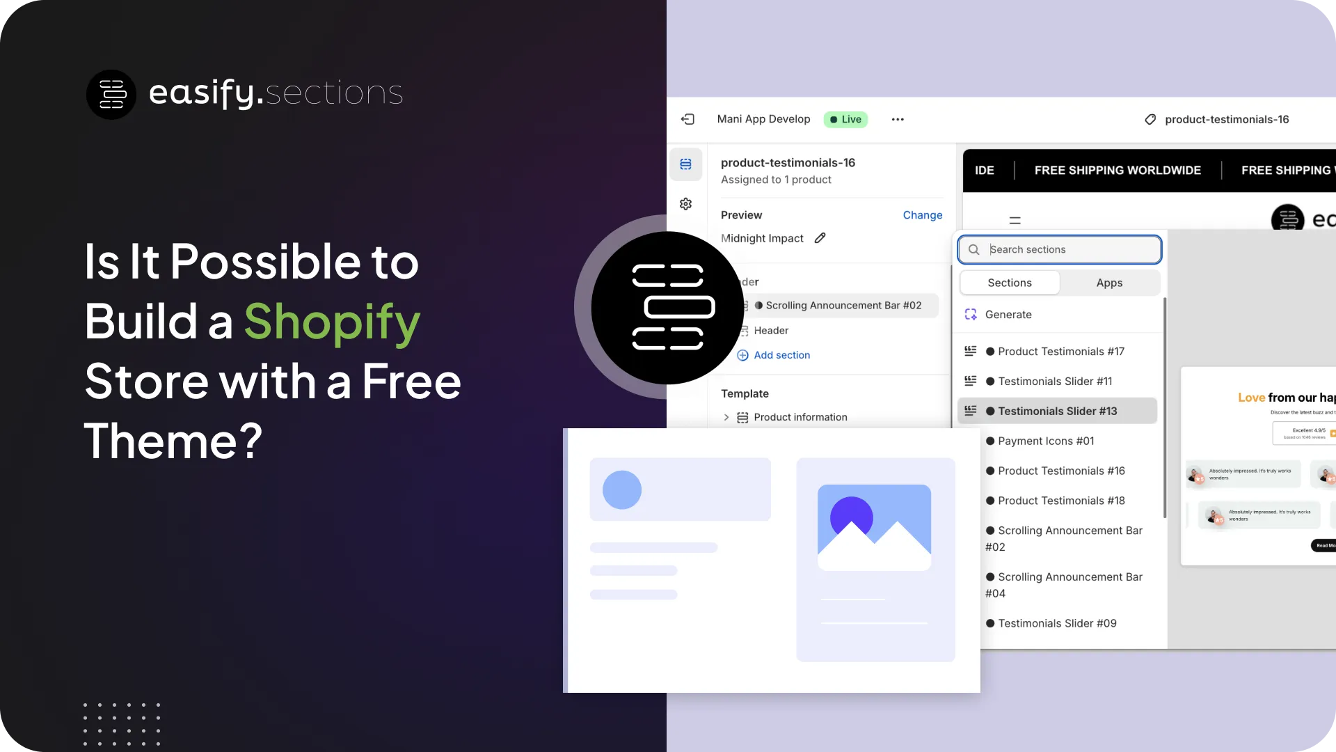 Is It Possible to Build a Shopify Store with a Free Theme?
