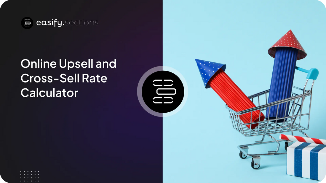 Online Upsell and Cross-Sell Rate Calculator