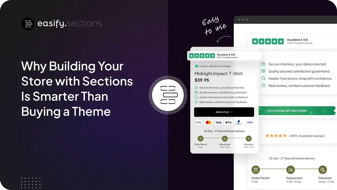 Building Your Store with Sections