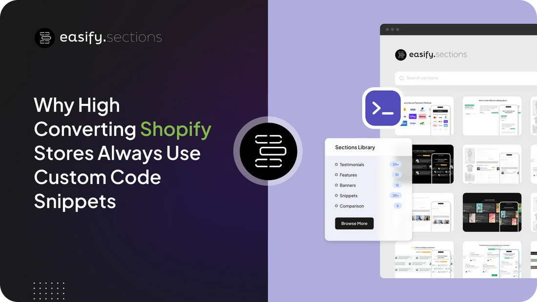 Why High Converting Shopify Stores Always Use Custom Code Snippets