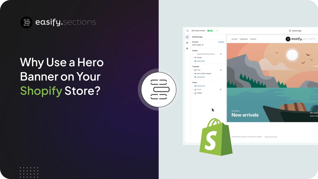 Why Use a Hero Banner on Your Shopify Store?