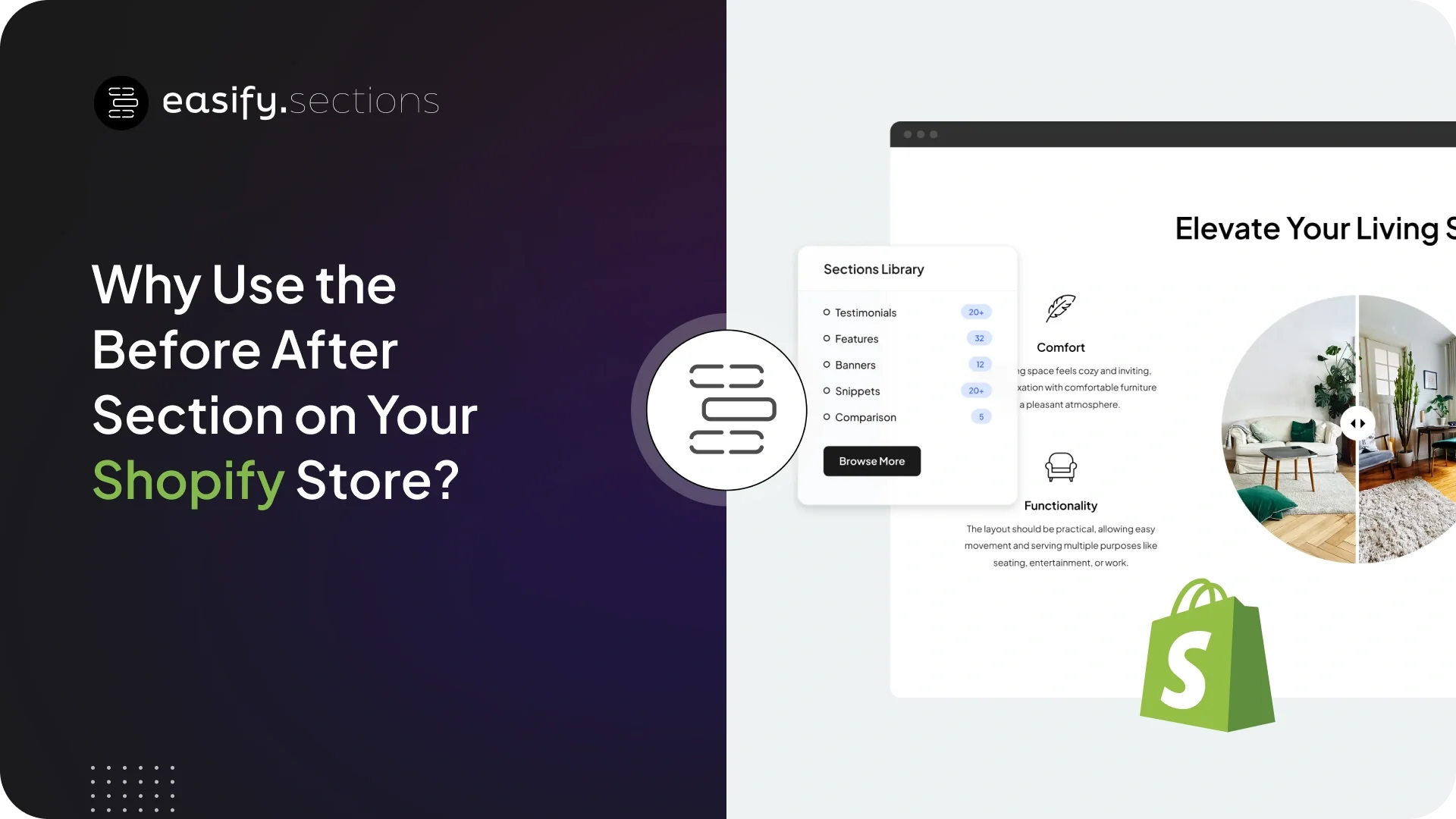 Why Use the Before After Section on Your Shopify Store?