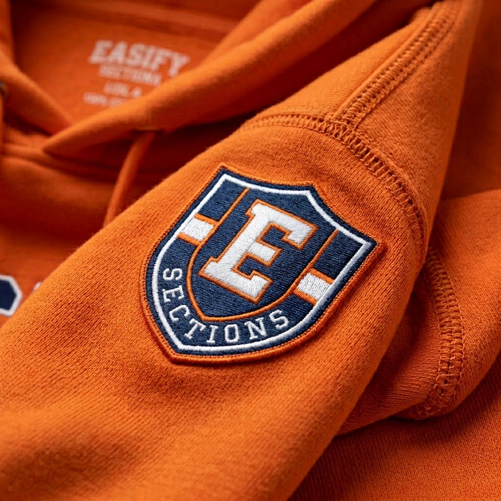Orange Stadium Hoodie