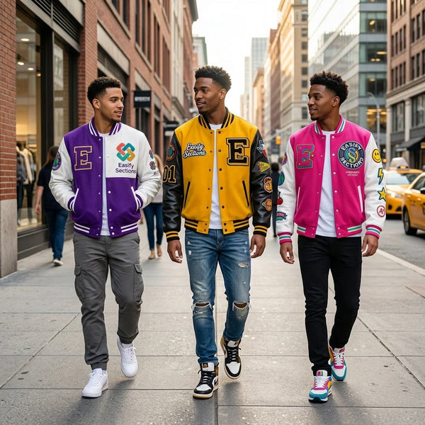 Pink Pop Varsity Jacket